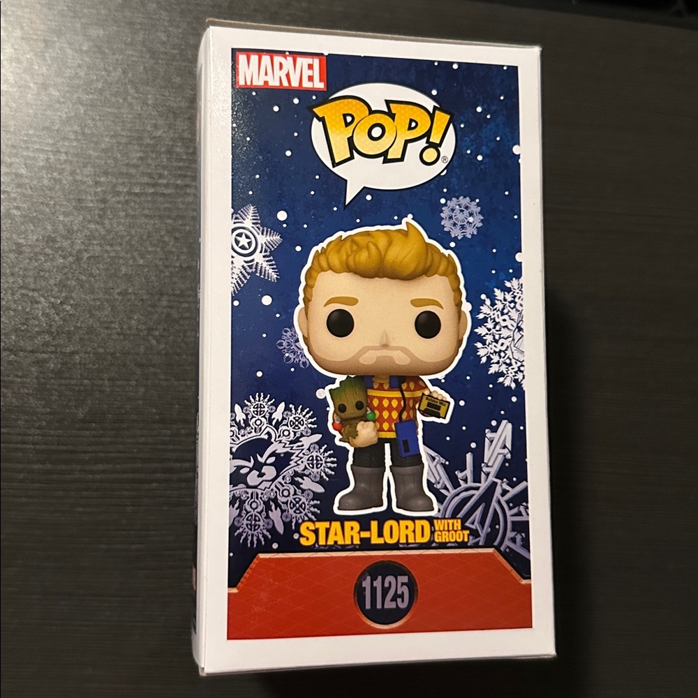 Star-lord with groot funko exclusive # 1125 (nib) - Picture 2 of 6